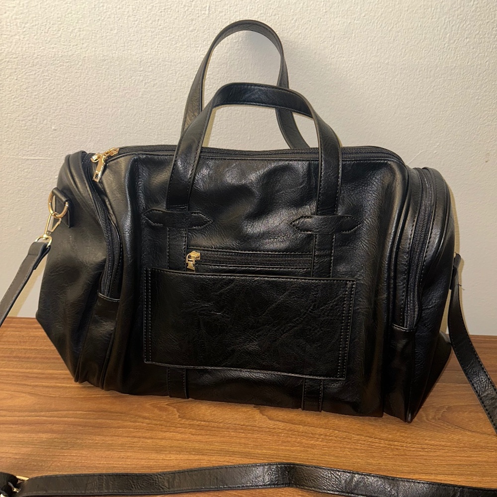 Jen & Co. Vegan Leather Weekender